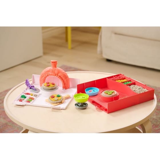 Kinetic&nbsp;Sand&nbsp;Παιχνίδι Κατασκευών με Άμμο Pizza Workshop image 9