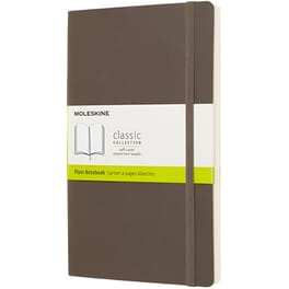 Σημειωματάριο Moleskine Classic Plain Καφέ Large (1 Τεμάχιο)
