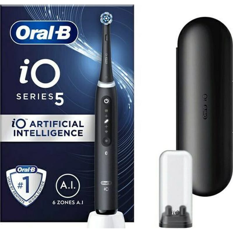Ηλεκτρική Οδοντόβουρτσα ORAL-B iO Series 5 / Μαύρο