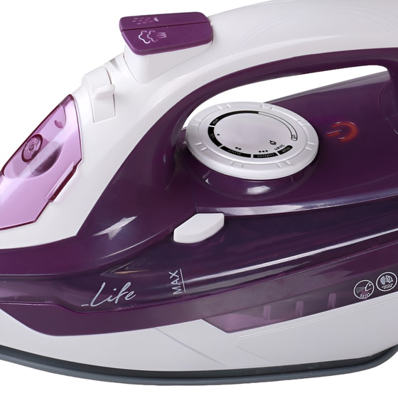 LIFE SI-100 2400 W Μωβ Σίδερο Ατμού image 1
