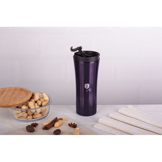 Ποτήρι Θερμός Berlinger Haus Ανοξείδωτο Μωβ 500ml image 4
