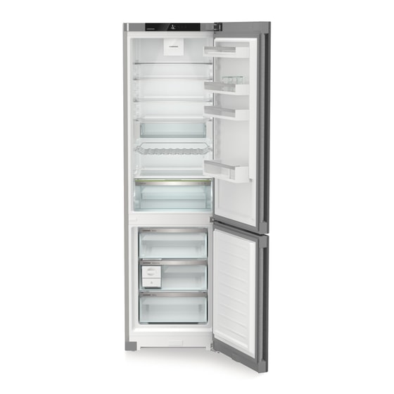LIEBHERR CNsda 5723 No Frost 371 Lt Inox Ψυγειοκαταψύκτης image 3