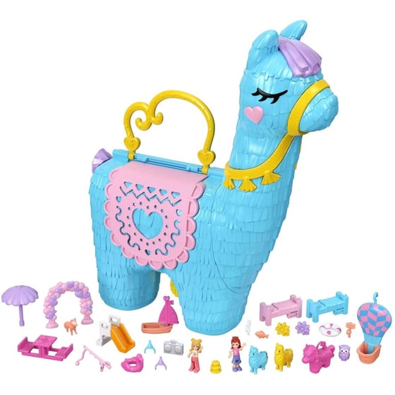 Polly Pocket - Λάμα Πινιάτα Έκπληξη Σετ image 1