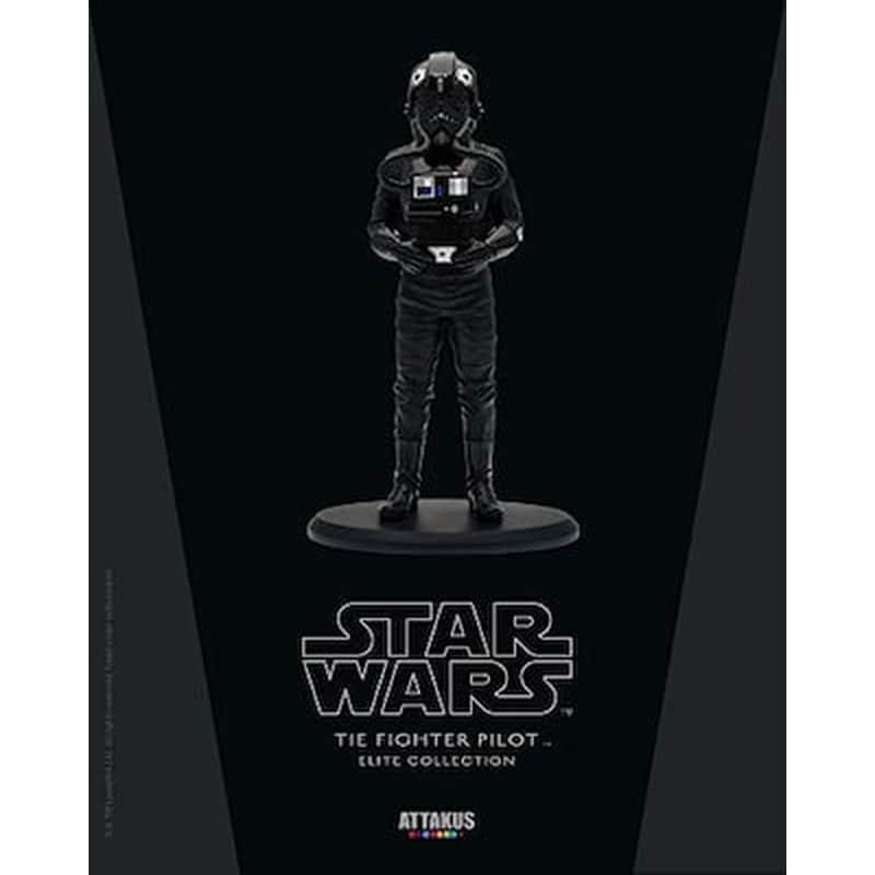 Star Wars – Elite Collection – Tie Fighter Pilot -18cm, Multicoloured, Attattsw031