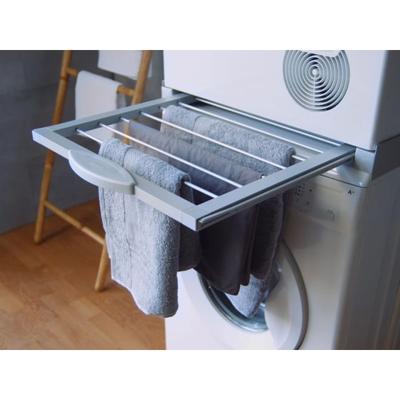 ROLLER 00868 με Απλώστρα Λευκό Κιτ Σύνδεσης Πλυντηρίου - Στεγνωτηρίου image 4