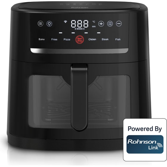 ROHNSON SMARTCHEF XL R-2834 με Αποσπώμενο Κάδο 1800 W 8 L Μαύρο Φριτέζα Αέρος image 1