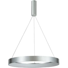 Φωτιστικό Οροφής Led Dimmable Homelighting Amaya 77-8144 από Αλουμίνιο - Ασημί
