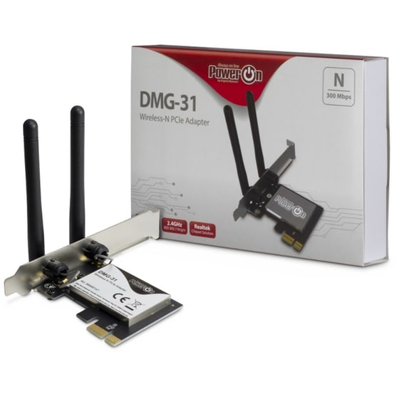 Inter-tech DMG-31 Κάρτα Δικτύου Ενσύρματη Σύνδεση 300Mbps image 1