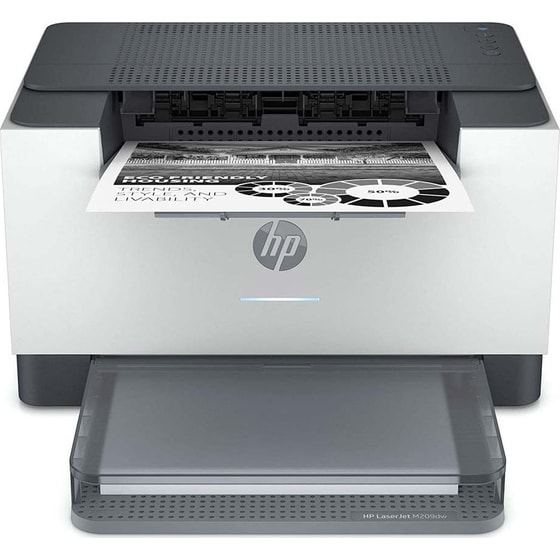 HP LaserJet M209dw Ασπρόμαυρος Εκτυπωτής A4 Laser A4 με WiFi & Ethernet (6GW62F) image 0