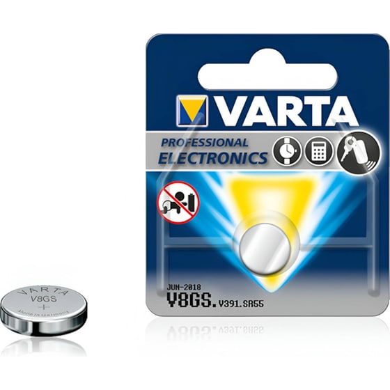 Μπαταρία Για Ρολόγια Varta Silver Oxide SR55 1,55V 1τμχ image 0