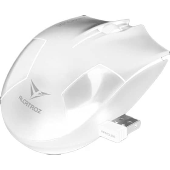Alcatroz Airmouse Gaming Ασύρματο Ποντίκι Λευκό image 1