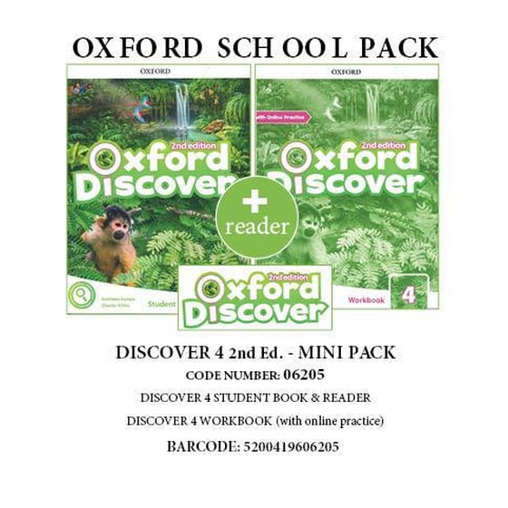Discover 4 (II ed) MINI PACK (+READER) -06205 image 0