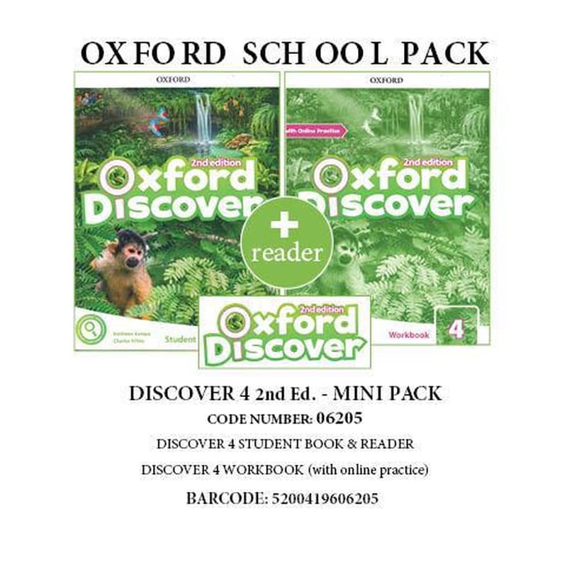 Discover 4 (II ed) MINI PACK (+READER) -06205