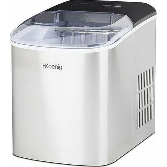 Παγομηχανή H.KOENIG ICEK12 120 W 2.1 L Ασημί image 1