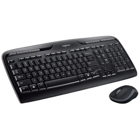 Logitech Combo MK330 Ασύρματο Σετ Πληκτρολόγιο & Ποντίκι - Μαύρο (GE) image 3