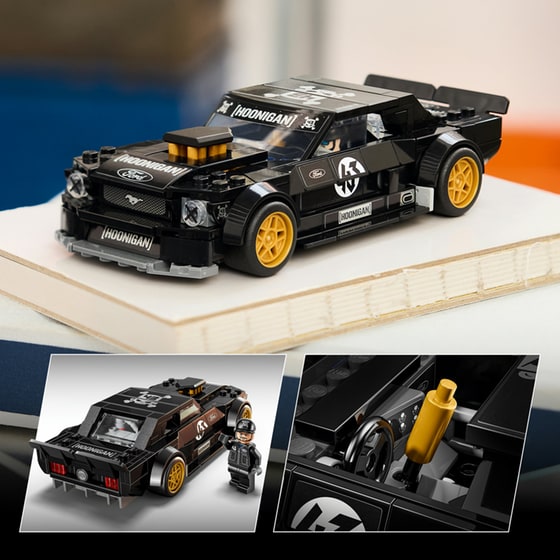 LEGO® Speed Champions Ford Mustang Hoonicorn V1 του '65 του Ken Block (77262) image 2