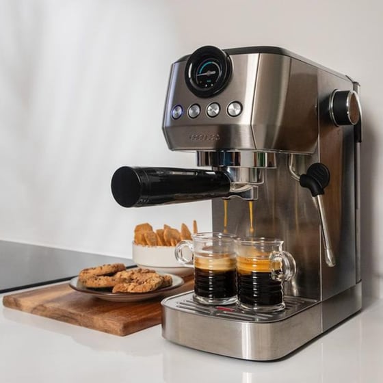 CECOTEC Power Espresso 20 Steel Pro CEC-01984 1350 W 20 Ασημί Μηχανή Espresso image 9