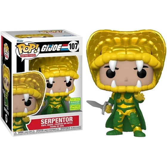Funko Pop! Retro Toys - G.I. Joe - Serpentor #107 image 2