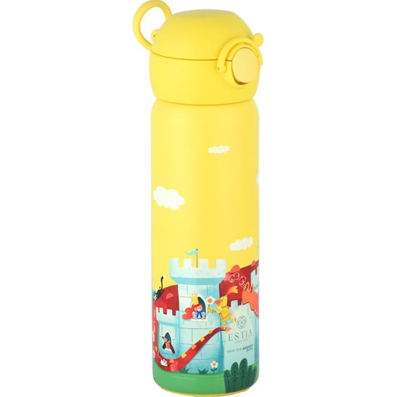 Παιδικός Θερμός Estia Wonder Bottle Save the Aegean Fortress Dragon 500ml image 1