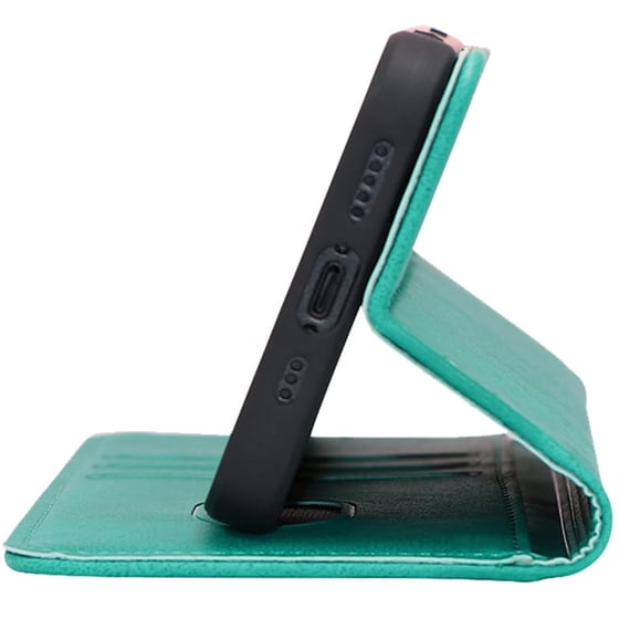 Θήκη Samsung Galaxy S23 - Sonique Vintage Magnet Book - Βεραμάν image 3