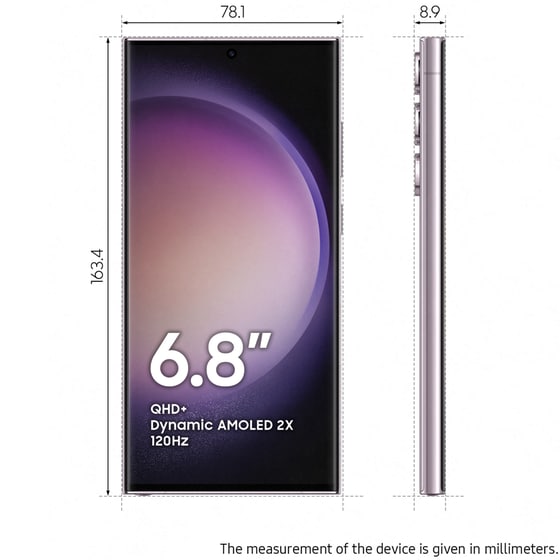 Samsung Galaxy S23 Ultra 256GB - Lavender image 2