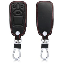 Kw Θήκη Κλειδιού Audi - Συνθετικό Δέρμα - 3 Κουμπιά - Black (44711.01)
