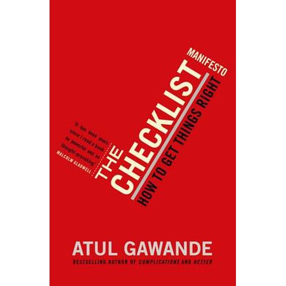 The Checklist Manifesto image 0