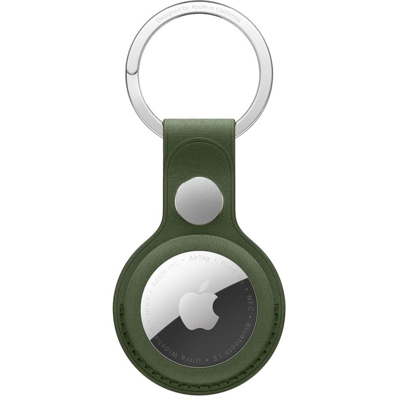 APPLE Θήκη Μπρελόκ Apple FineWoven Key Ring για Apple AirTag - Moss