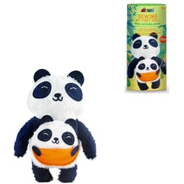 Παιδικό Σετ Ραπτικής Κούκλα Diy (23x18) Avenir Sewing Doll Panda And Baby 23x18