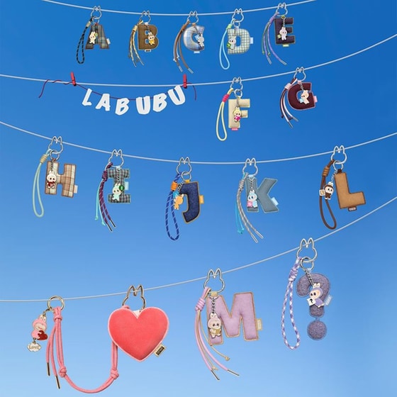 Μπρελόκ Pop Mart The Monsters Pin For Love Series Letter Blind Box (A-M) image 4