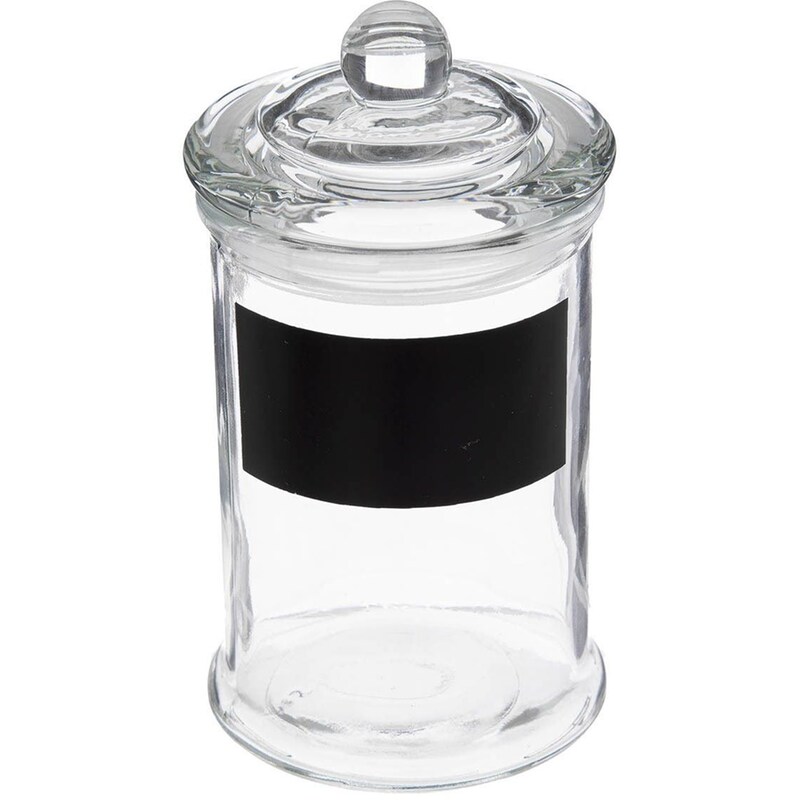 Βάζο Αποθήκευσης Τροφίμων Spitishop Γυάλινο - Διάφανο