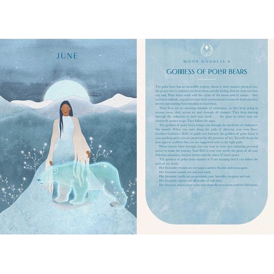 Ημερολόγιο Moon Goddess Diary - Northern Hemisphere Seasonal Planner 2025 image 5
