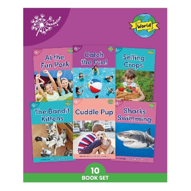 Phonic Books Dandelion World Stages 16-20