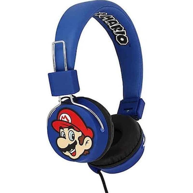 OTL OTL Super Mario and Luigi Παιδικά Gaming Ενσύρματα Ακουστικά 3.5mm Μπλε