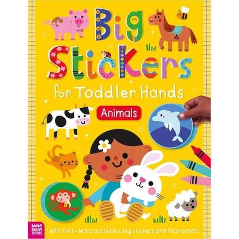 Big Stickers for Toddler Hands: Animals