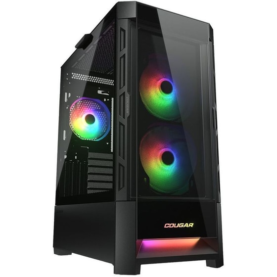 Κουτί Desktop Cougar Duoface RGB - Μαύρο image 0