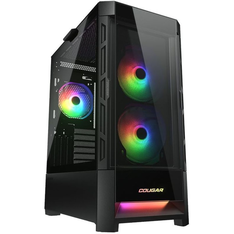 Κουτί Desktop Cougar Duoface RGB - Μαύρο