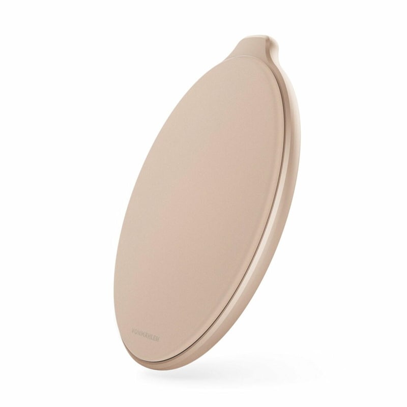 VONMÄHLEN Ασύρματος Φορτιστής Vonmählen Aura Qi Pad 3A Usb-C 2m - Leather Champagne/Rose Gold