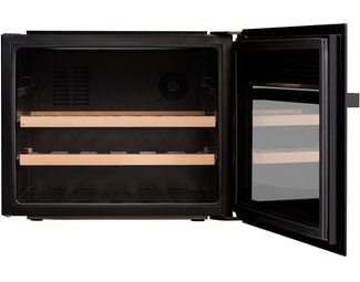 LA SOMMELIERE LSBI28B για 28 Μπουκάλια με LED φωτισμό και Anti-Vibration Σύστημα Μαύρο Εντοιχιζόμενος Συντηρητής Κρασιών image 2