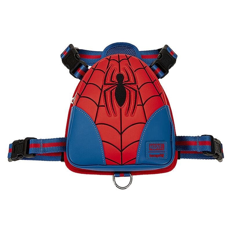 Σαμαράκι Σακίδιο Για Κατοικίδιο Loungefly Marvel: Spiderman 30-50 cm - Μπλε/Κόκκινο