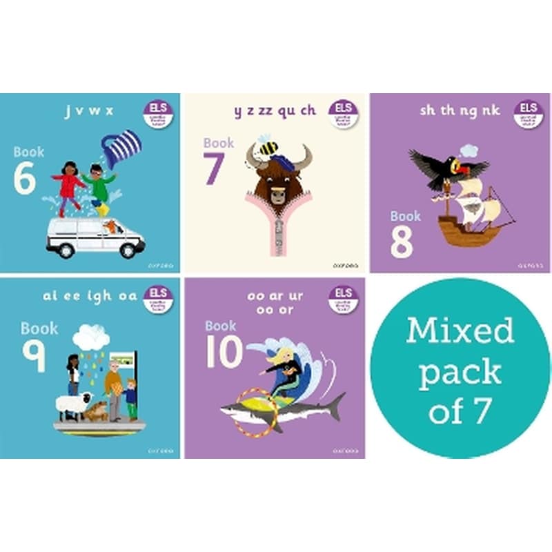Essential Letters and Sounds: Essential Blending Books: Phase 3 Class Pack