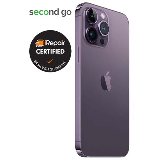 Μεταχειρισμένο Apple iPhone 14 Pro 256GB Deep Purple second go Certified by iRepair image 4