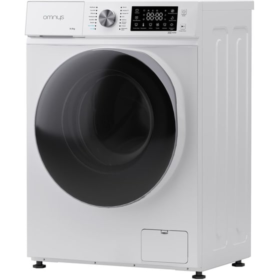 OMNYS WNM-8WHT25GD 8 kg  1.200 Στροφές Λευκό Πλυντήριο Ρούχων image 4