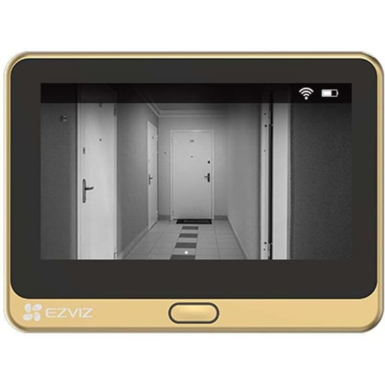 Ασύρματο κουδούνι πόρτας με ματάκι HP2 - Χρυσό image 4