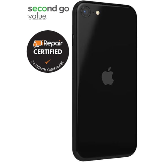 Μεταχειρισμένο Apple iPhone SE (3rd Gen) 64GB Midnight second go value Certified by iRepair image 4