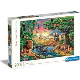 Παζλ Clementoni High Quality Collection Ζώα της Αφρικής (2000 Κομμάτια)