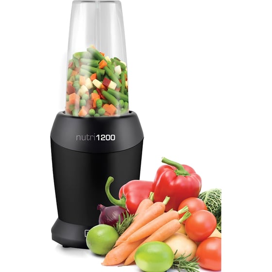 Μπλέντερ HOMVERO NUTRI 1200 TS-15721N 1 L 1200W 8 Σε 1 Μαύρο image 1
