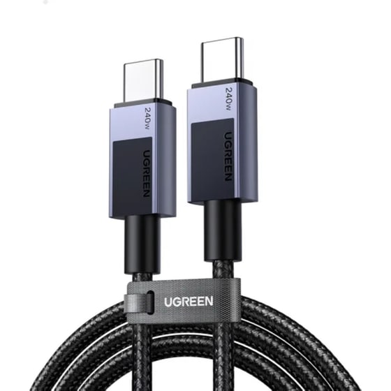 Καλώδιο δεδομένων Ugreen L513 USB-C to USB-C 1m - Γκρι image 0