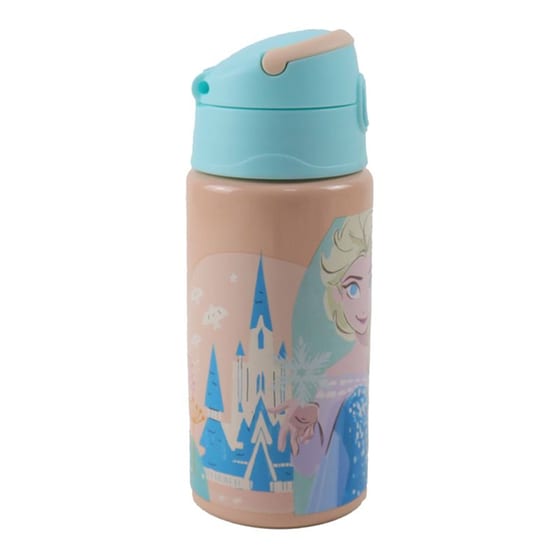 Παγούρι Gim Flip Αλουμινίου Frozen 500 ml Μπεζ image 1