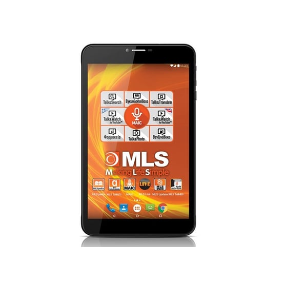 Tablet MLS Jet 8" 16GB 3G Μαύρο image 0